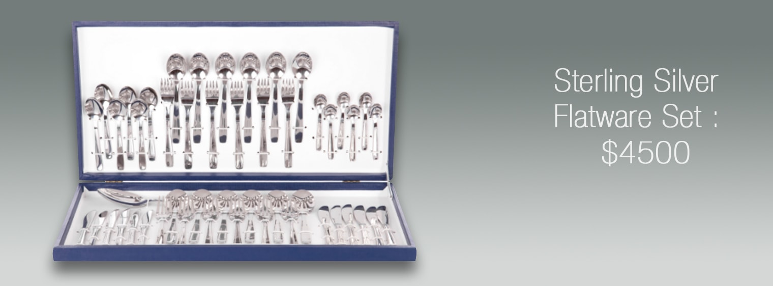 Antique Silver Buyers Silver Tea Sets Trays Bowls Flatware