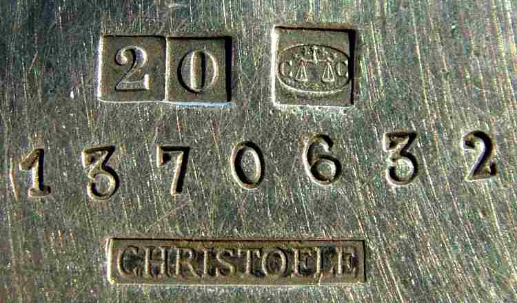 christofile silver marks
