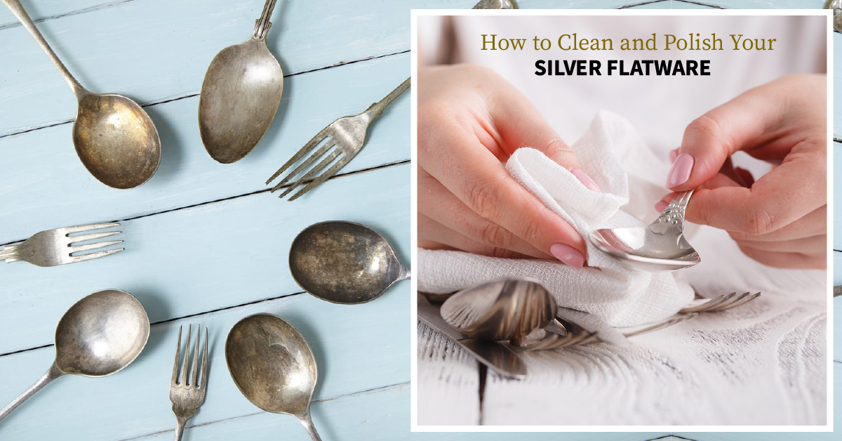 How to Clean Silver Plated Flatware & Other Pieces - DIY at Home