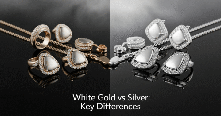 white gold-silver