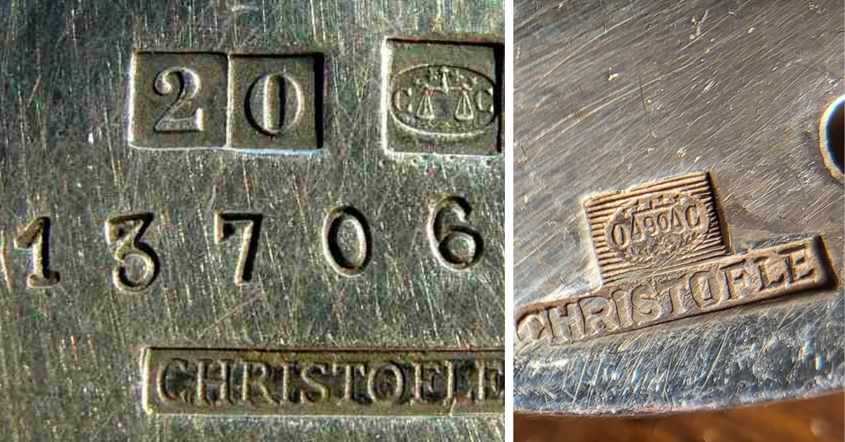 Christofle Silver Hallmarks